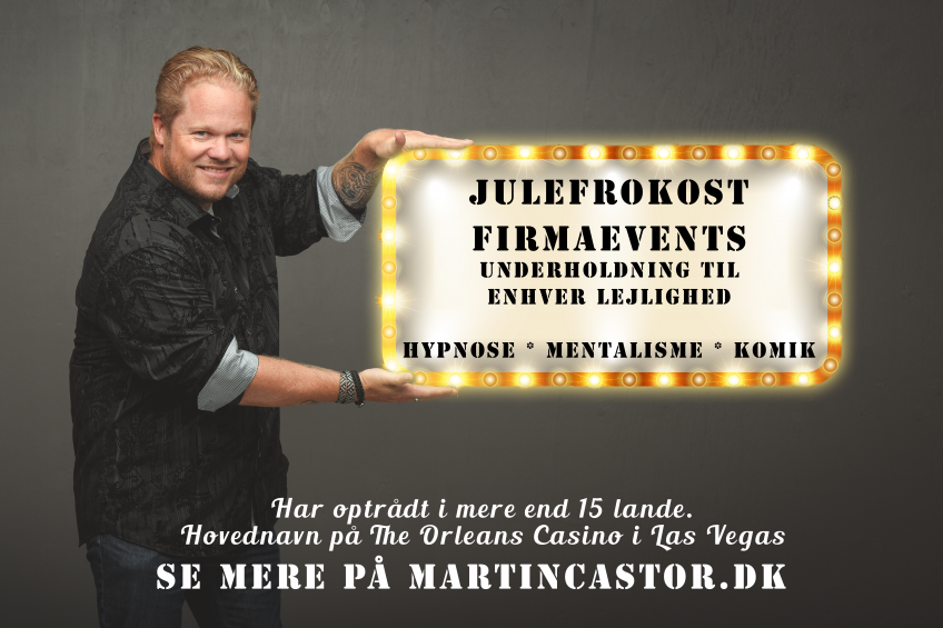 Underholdning til efteråret samt jul